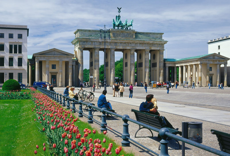 Brandenburger Tor in Berlin, Deutschland