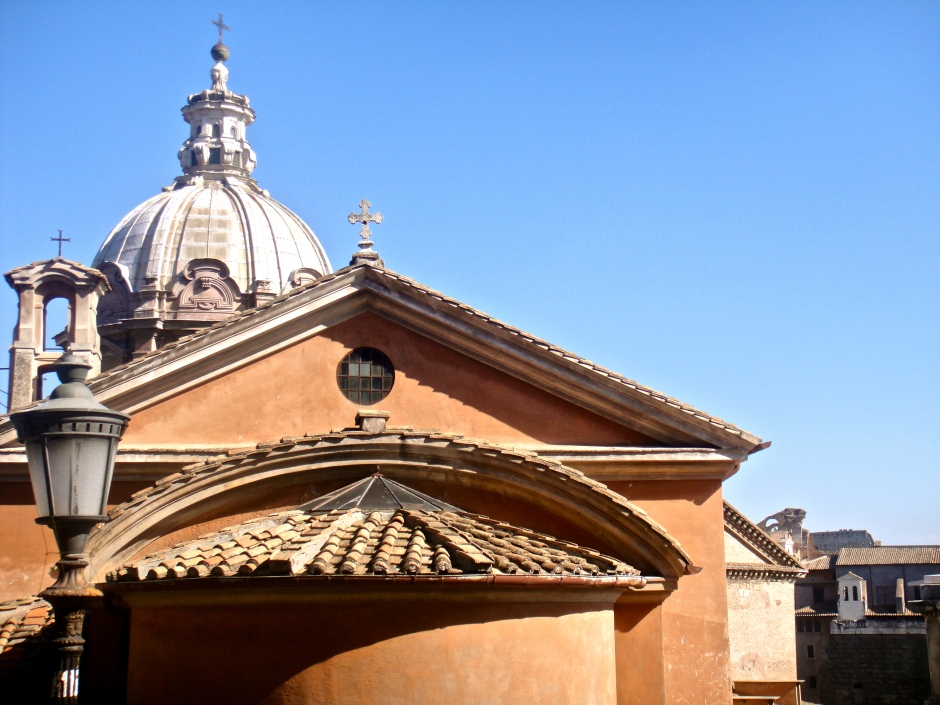 Chiesa SS. NOME DI MARIA Piazza venezia Trajan's Forum Foro di traiano Rome Roma